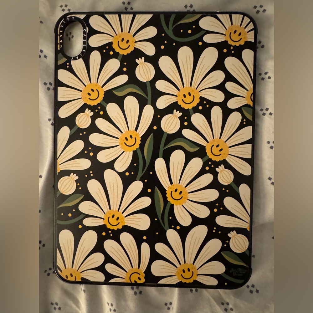 Floral Smiley Face iPad 10th gen Case
